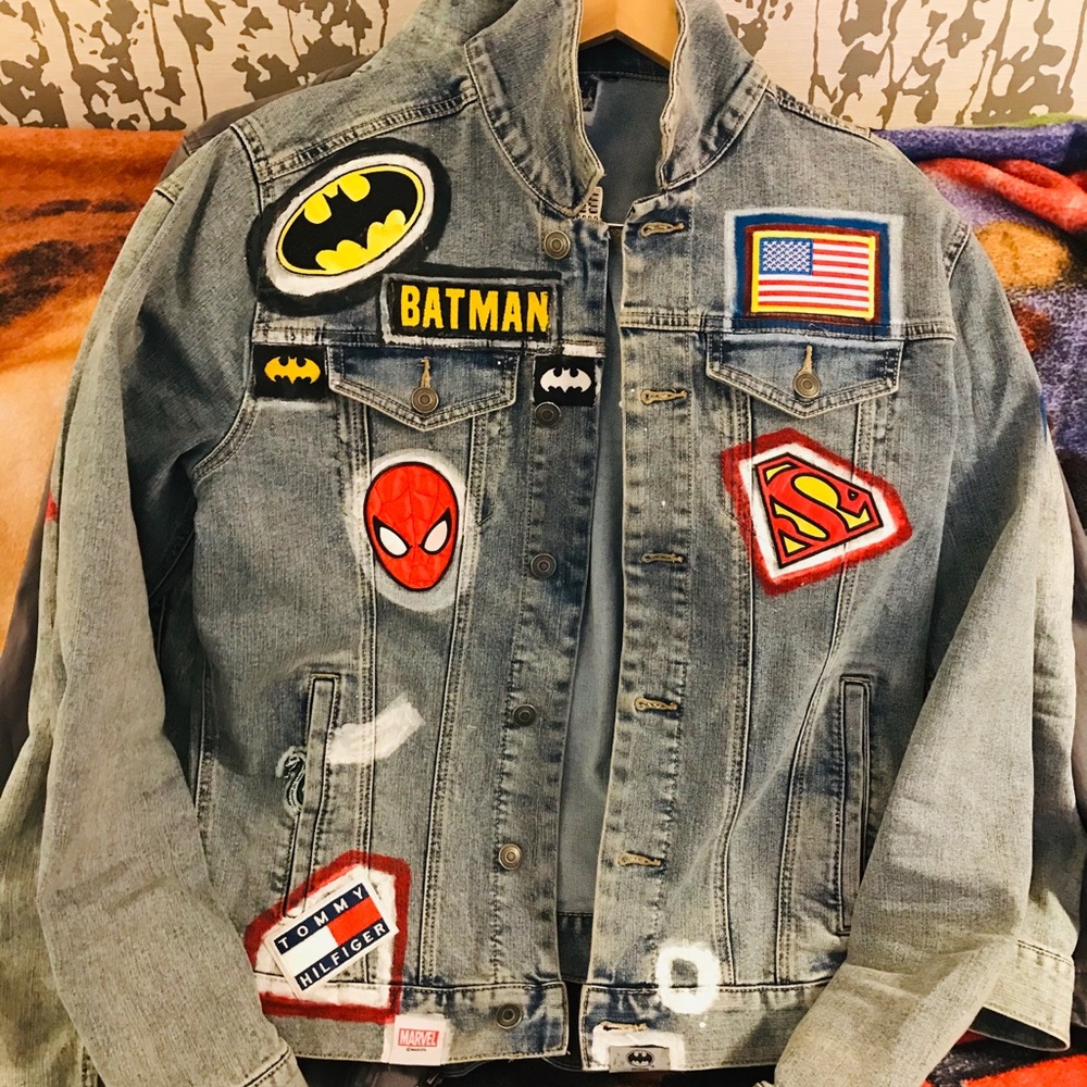 Tommy Hilfiger Jean jacket marvel collaboration